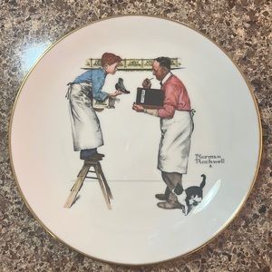 Norman Rockwell Collector Plates Winter Year In Count Inventory 1979